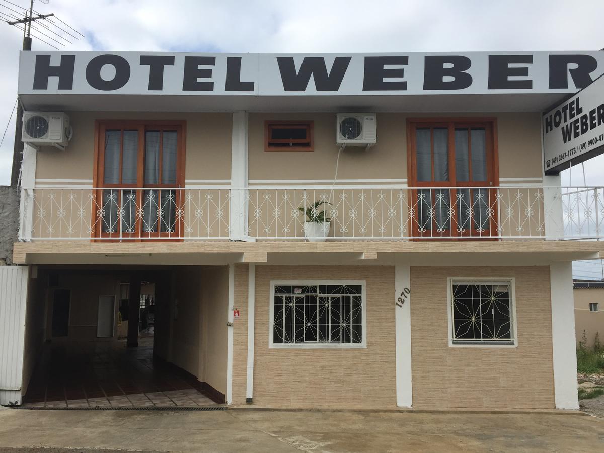 Hotel Weber Caçador Extérieur photo